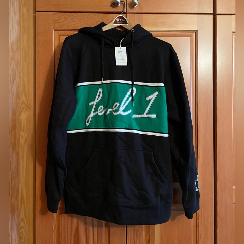 Jiberish x Level 1 Hoodie - Size Large